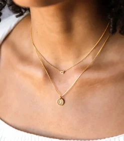 Syster P Beloved Kort Box Kedja Guld><noscript><img width=