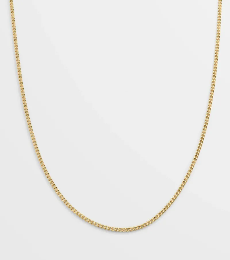 Syster P Beloved Kort Curb Kedja Guld>Halsband Discount