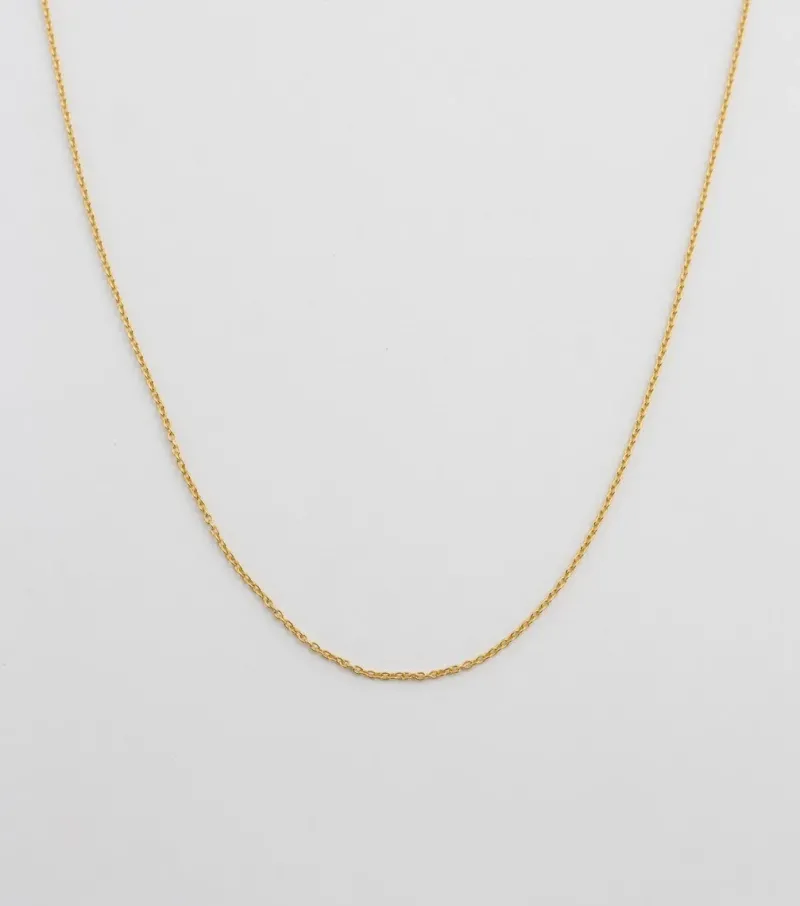 Syster P Beloved Kort Oval Kedja Guld>Halsband Sale