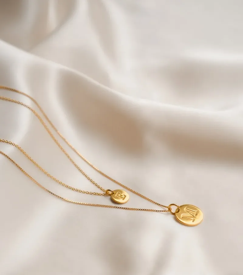 Syster P Beloved Kort Oval Kedja Guld>Halsband Sale