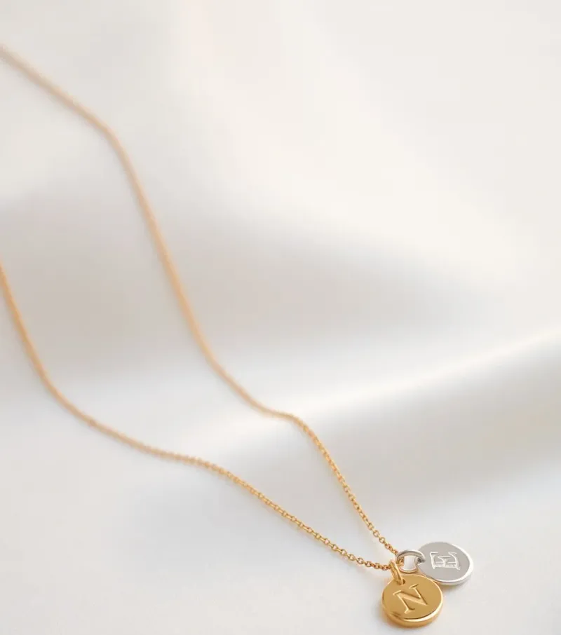 Syster P Beloved Kort Oval Kedja Guld>Halsband Sale