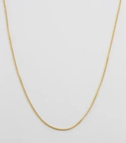 Syster P Beloved Lång Box Kedja Guld>Halsband Clearance