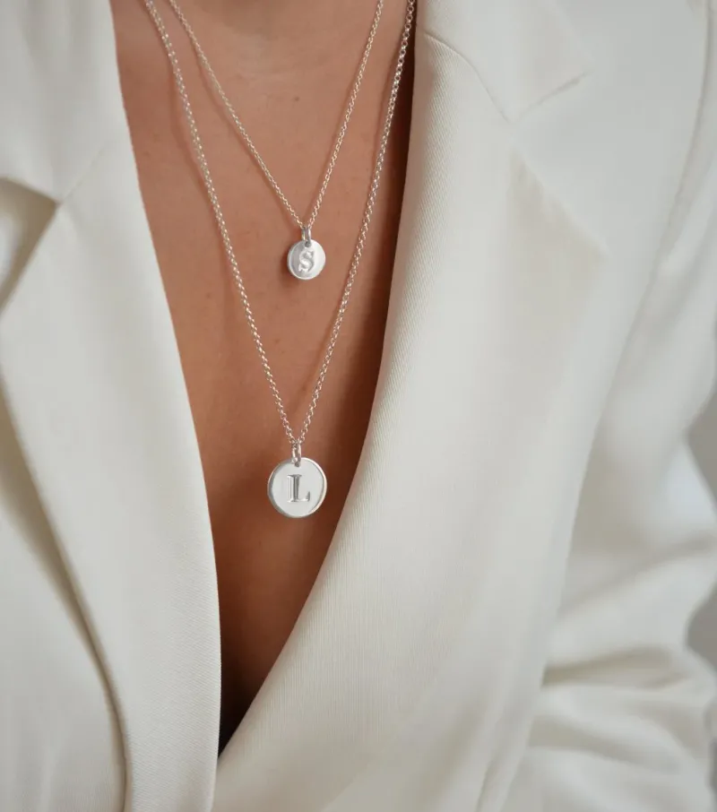 Syster P Beloved Lång Rolo Kedja Silver>Halsband Hot