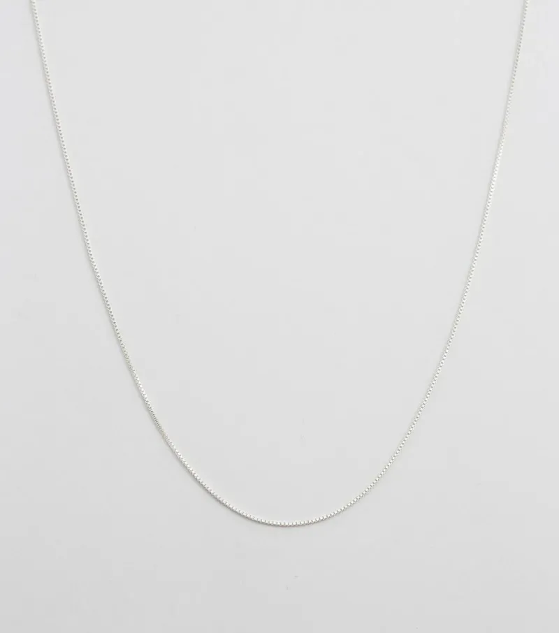 Syster P Beloved Medium Box Kedja Silver>Halsband