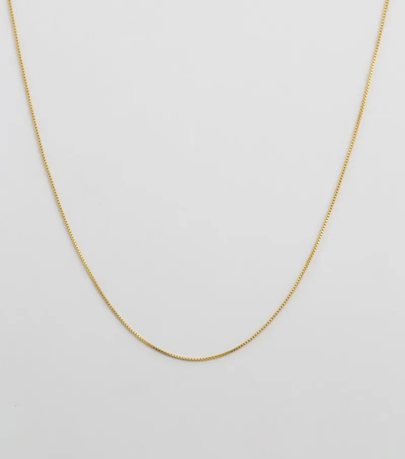 Syster P Beloved Medium Box Kedja Guld>Halsband Outlet