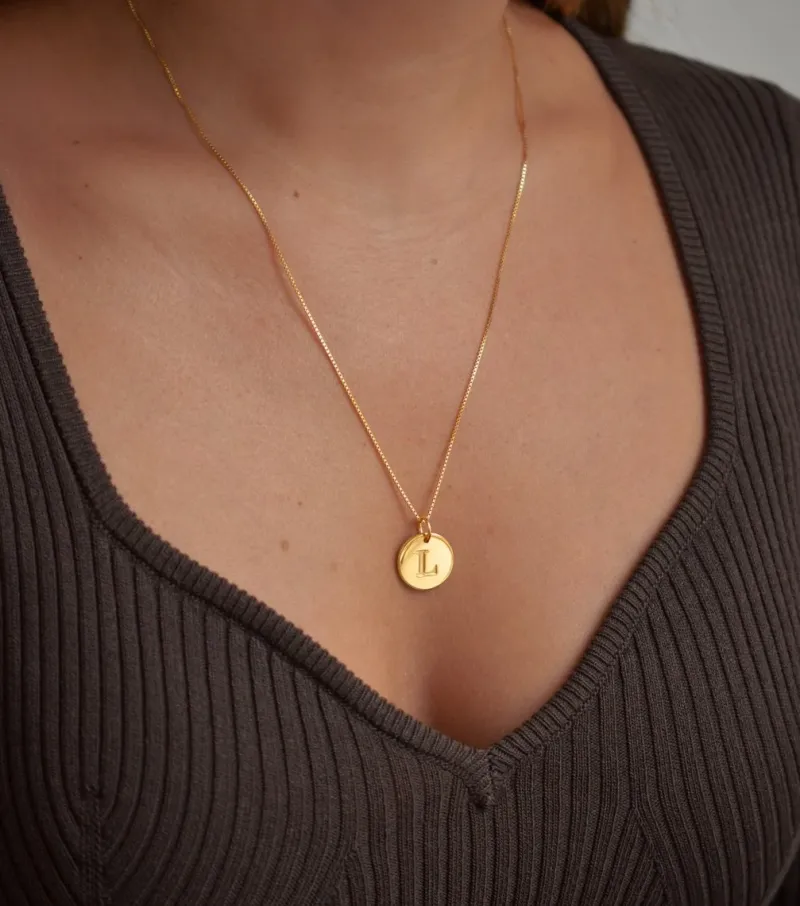 Syster P Beloved Medium Box Kedja Guld>Halsband Outlet
