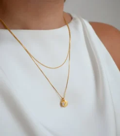 Syster P Beloved Medium Box Kedja Guld><noscript><img width=