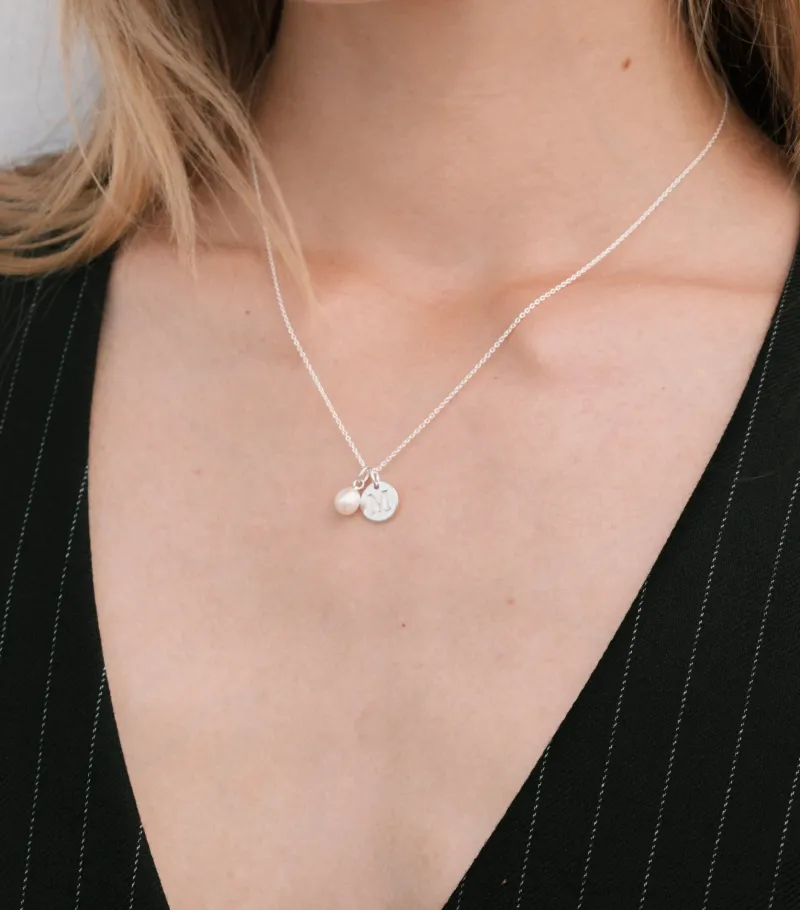 Syster P Beloved Pearl Hängsmycke Silver>Berlocker Discount