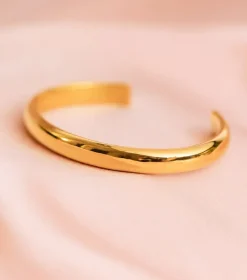 Syster P Bolded Bangle Guld><noscript><img width=