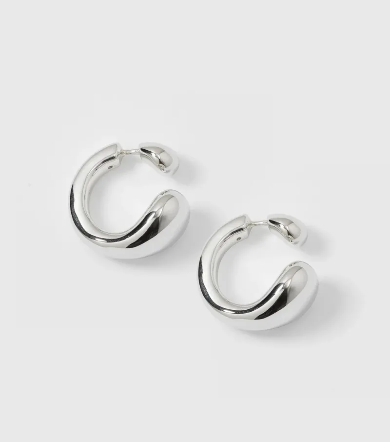 Syster P Bolded Drops Silver>Örhängen