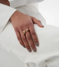 Syster P Bolded Drops Ring Guld>Ringar Clearance