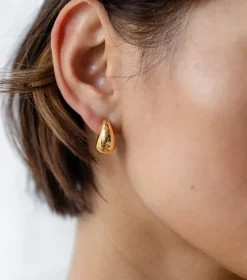 Syster P Bolded Little Sis Guld EG1236>Örhängen Hot
