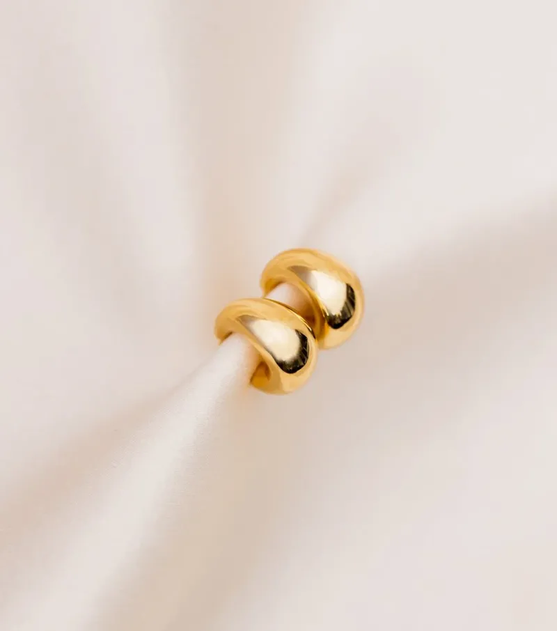 Syster P Bolded Little Sis Guld EG1236>Örhängen Hot