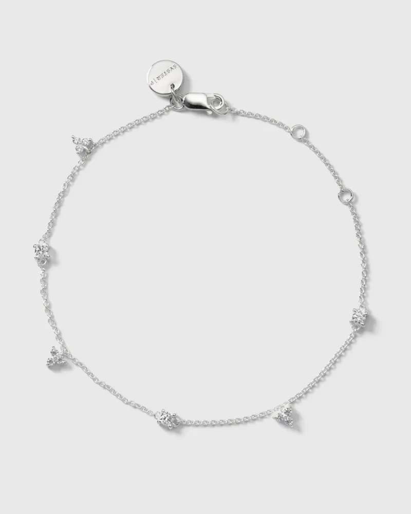 Syster P Celestia Silver>Armband Outlet
