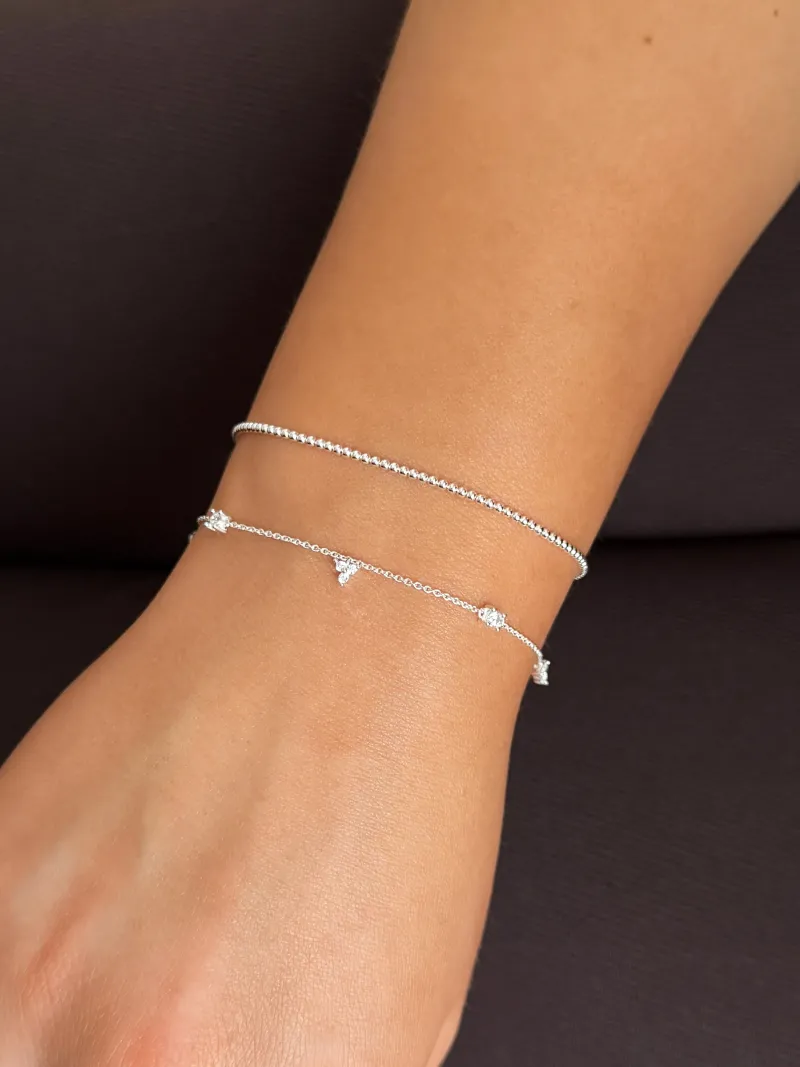 Syster P Celestia Silver>Armband Outlet
