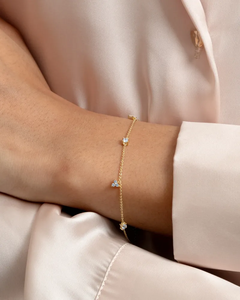 Syster P Celestia Guld>Armband