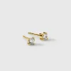 Syster P Celestia Small Studs Guld>Örhängen New