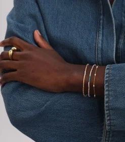 Syster P Code Guld STAY STRONG>Armband Discount