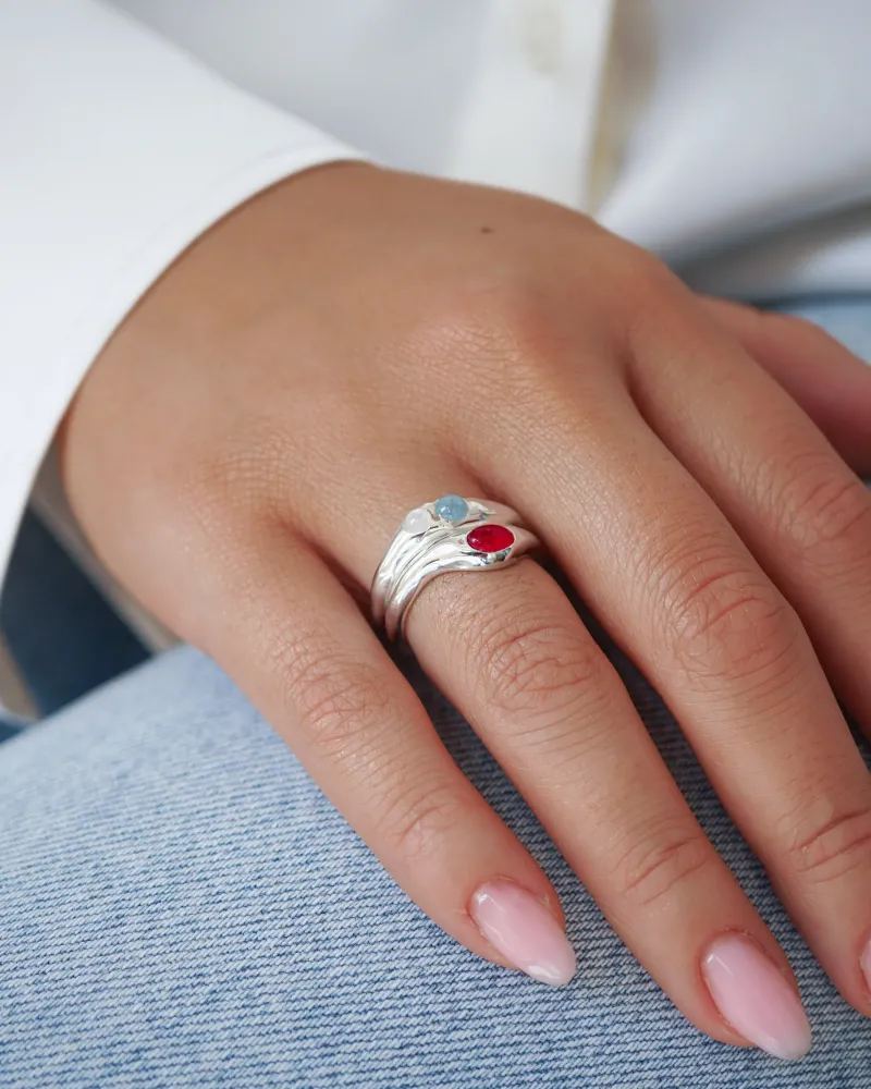 Syster P Floretina Ring Silver>Ringar Discount