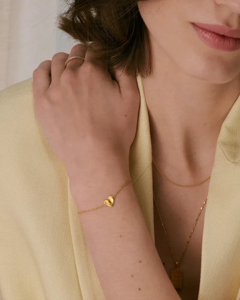 Syster P Friends Heart Guld>Armband Sale