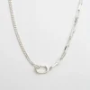 Syster P Harvey Heavy Silver>Halsband Clearance