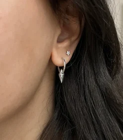 Syster P Harvey Single Spike Small Silver><noscript><img width=