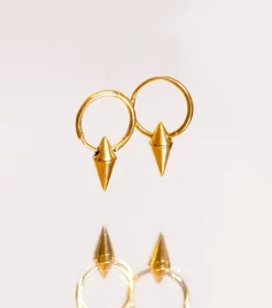 Syster P Harvey Single Spike Small Guld><noscript><img width=