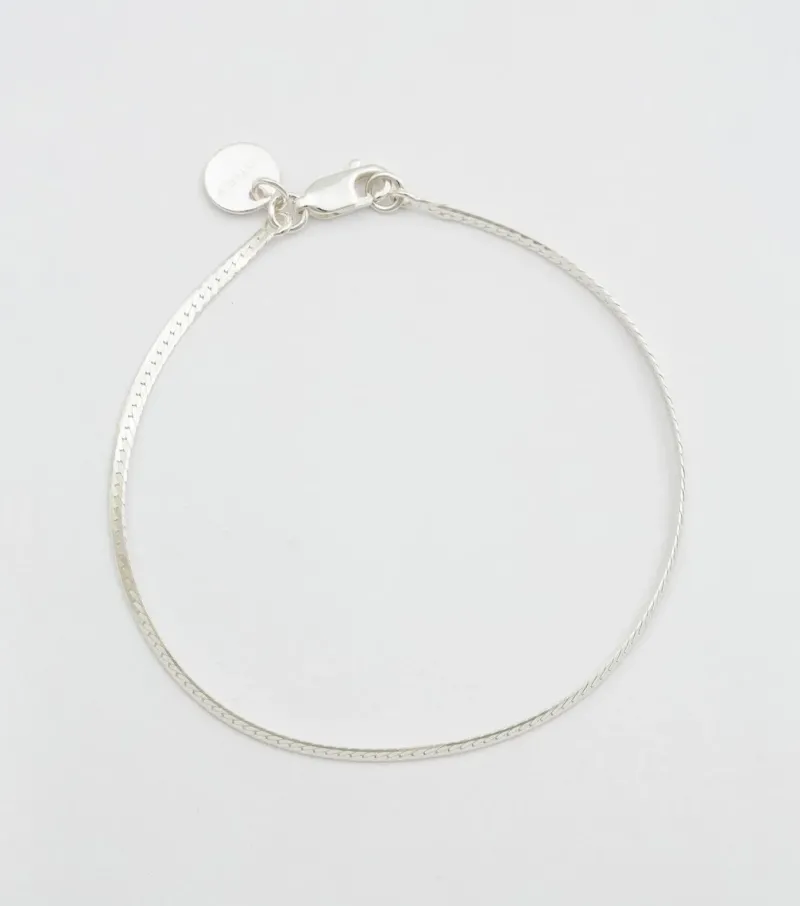 Syster P Herringbone Silver>Armband Sale