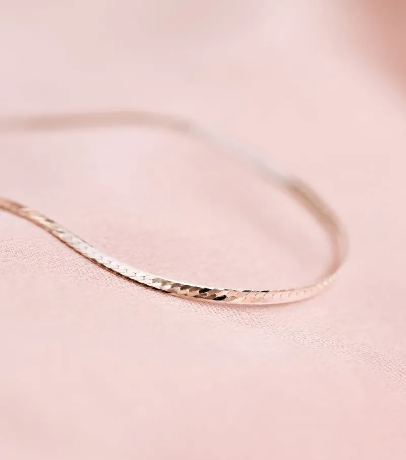 Syster P Herringbone Silver>Armband Sale