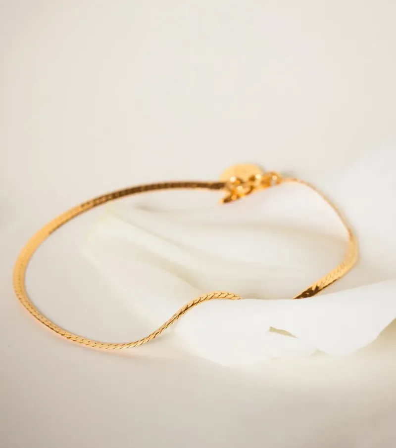 Syster P Herringbone Guld>Armband Outlet