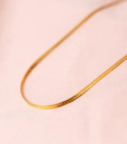 Syster P Herringbone Guld><noscript><img width=