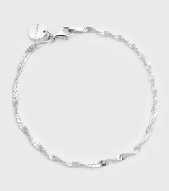 Syster P Herringbone Twisted Silver>Armband Hot