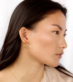 Syster P Mini Princess Guld>Örhängen Sale