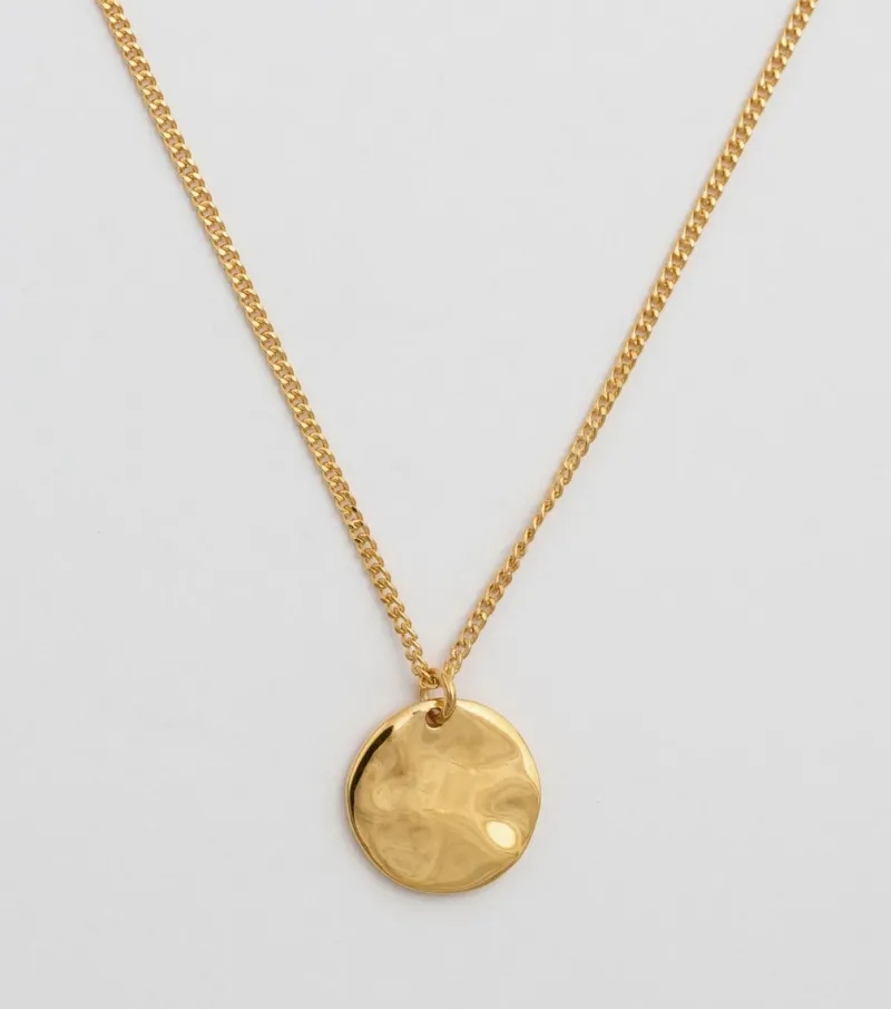 Syster P Minimalistica Hamrad Guld>Halsband New