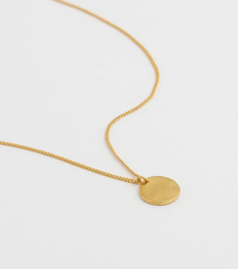 Syster P Minimalistica Hamrad Guld>Halsband New