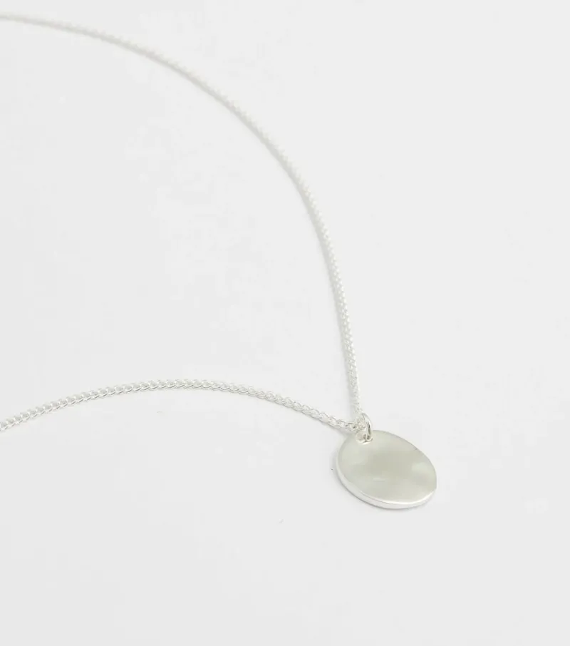 Syster P Minimalistica Hamrad Silver>Halsband Outlet