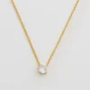 Syster P Minimalistica Solo Nova Guld>Halsband