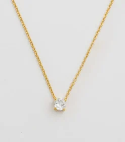 Syster P Minimalistica Solo Nova Guld>Halsband