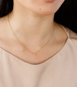 Syster P Minimalistica Solo Nova Guld>Halsband