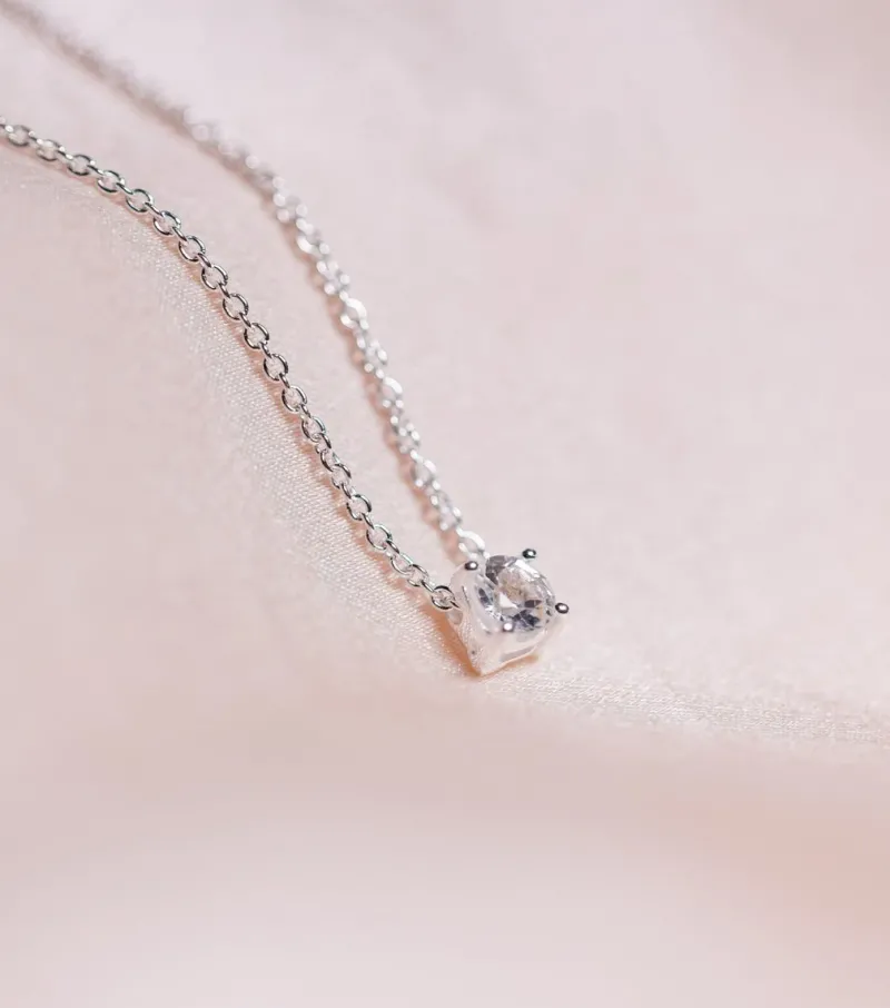 Syster P Minimalistica Solo Nova Silver>Halsband Best