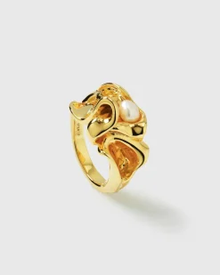 Syster P Moulded Big Ring Gold RG1202>Ringar Outlet