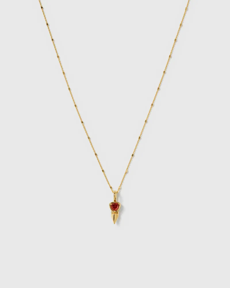 Syster P Mrs H Spike Guld>Halsband
