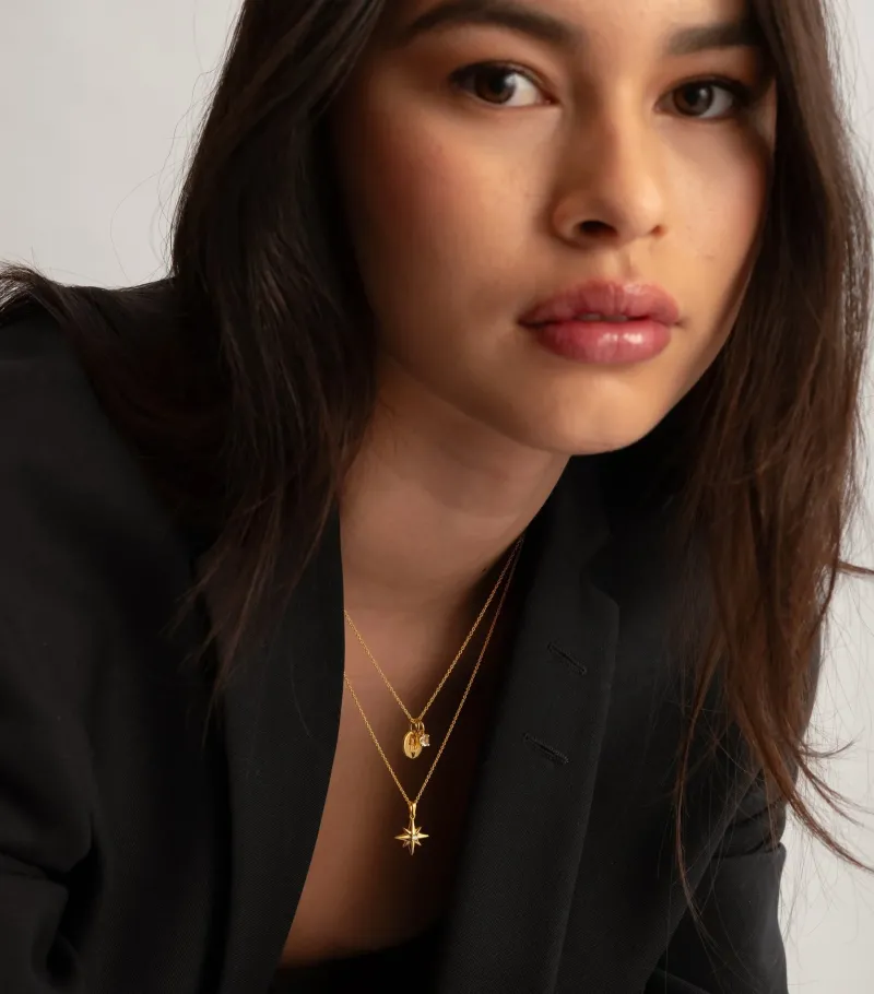 Syster P North Star Big Guld>Halsband Online