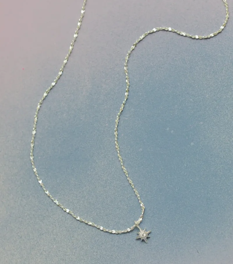 Syster P North Star Kort Silver>Halsband Online