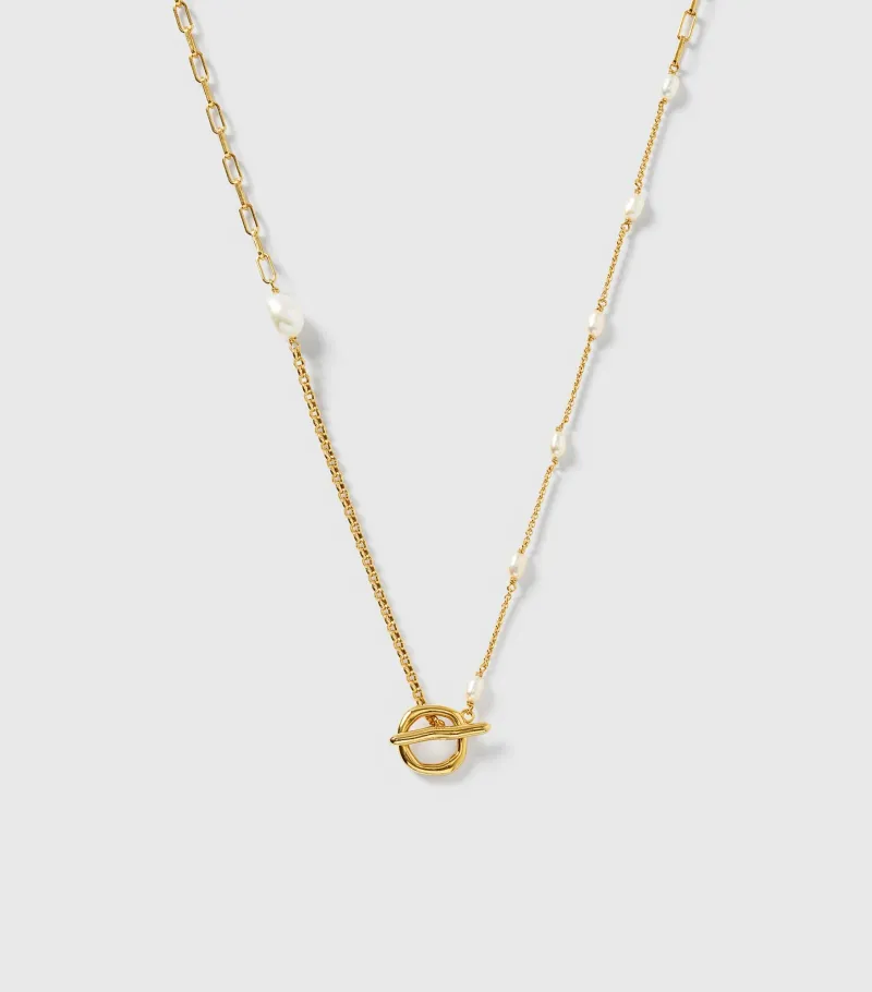 Syster P Paxton Kort Guld>Halsband Sale