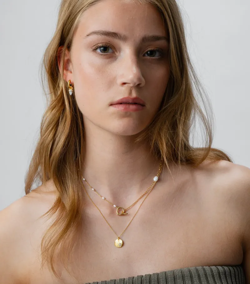 Syster P Paxton Kort Guld>Halsband Sale