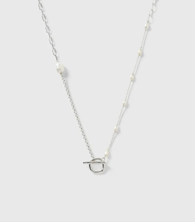 Syster P Paxton Paxton Kort Silver>Halsband Hot