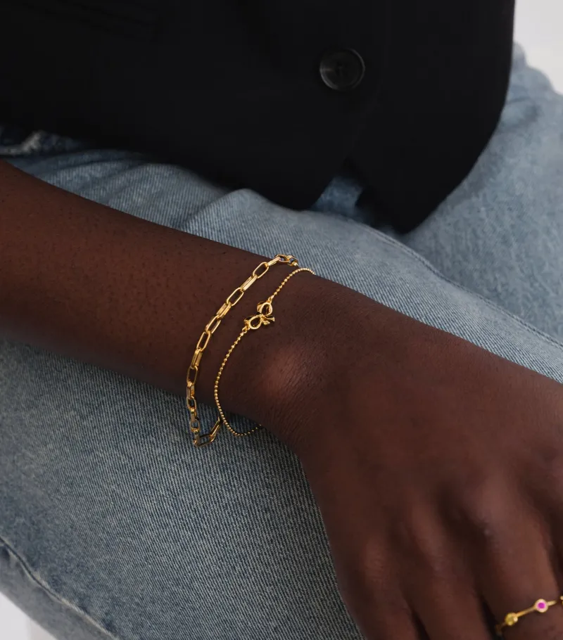 Syster P Rosie Mini Guld>Armband Outlet