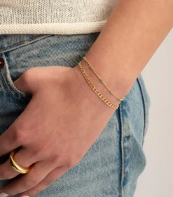 Syster P Santa Monica Guld Green Onyx><noscript><img width=