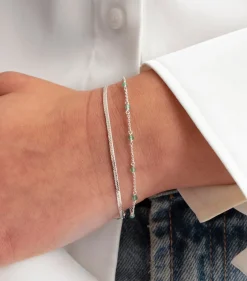 Syster P Santa Monica Silver Green Onyx><noscript><img width=